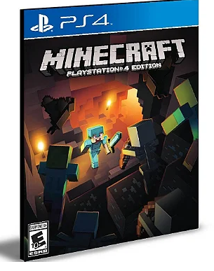 Minecraft Ps4 e Ps5 Mídia Digital