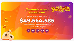 LA POCEADA CORRENTINA SUMA OTRO GANADOR EN CAPITAL Y SE LLEVA MÁS DE $40 MILLONES