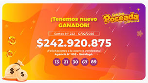 Un nuevo millonario en Ituzaingó: La Quiniela Poceada Correntina entregó más de 240 millones
