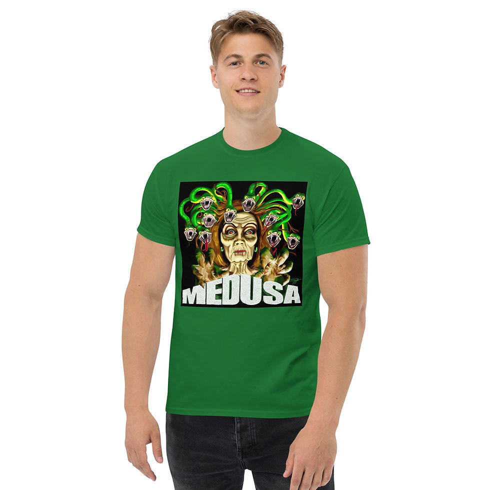 Thumbnail: MEDUSA by Artist GREGG TAYLOR on Classic tee