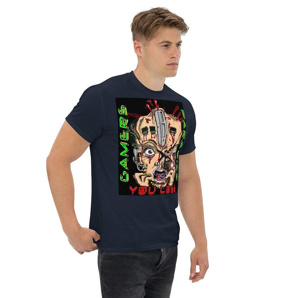 Thumbnail: GAMERS PARADISE by Artist GREGG TAYLOR on Classic tee
