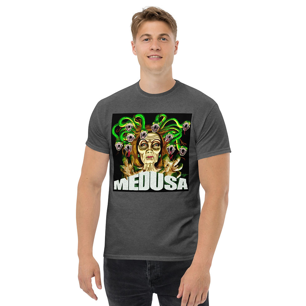 Thumbnail: MEDUSA by Artist GREGG TAYLOR on Classic tee