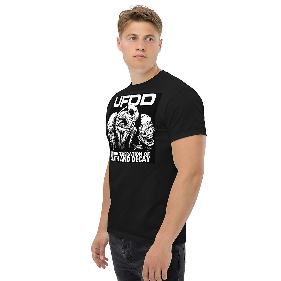 Thumbnail: U.F.D.D. "United Federation of Death & Decay" by GREGG TAYLOR Classic tee