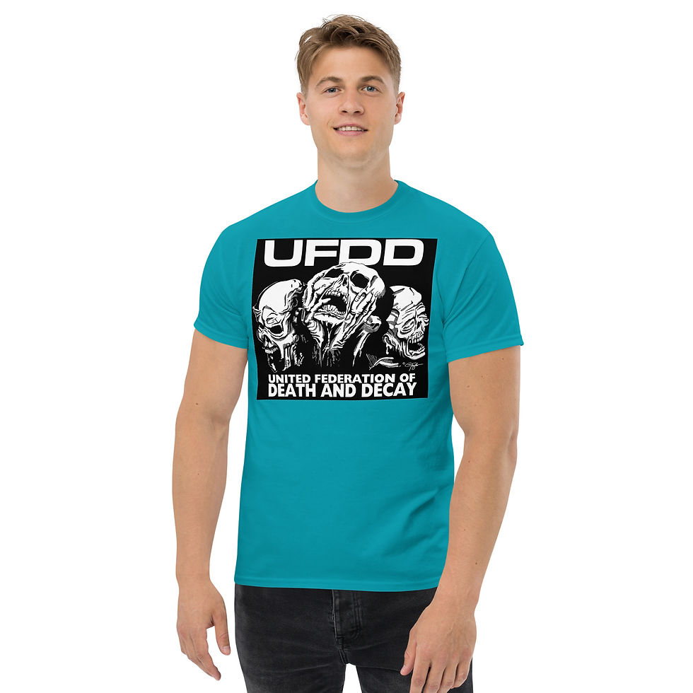 Thumbnail: U.F.D.D. "United Federation of Death & Decay" by GREGG TAYLOR Classic tee