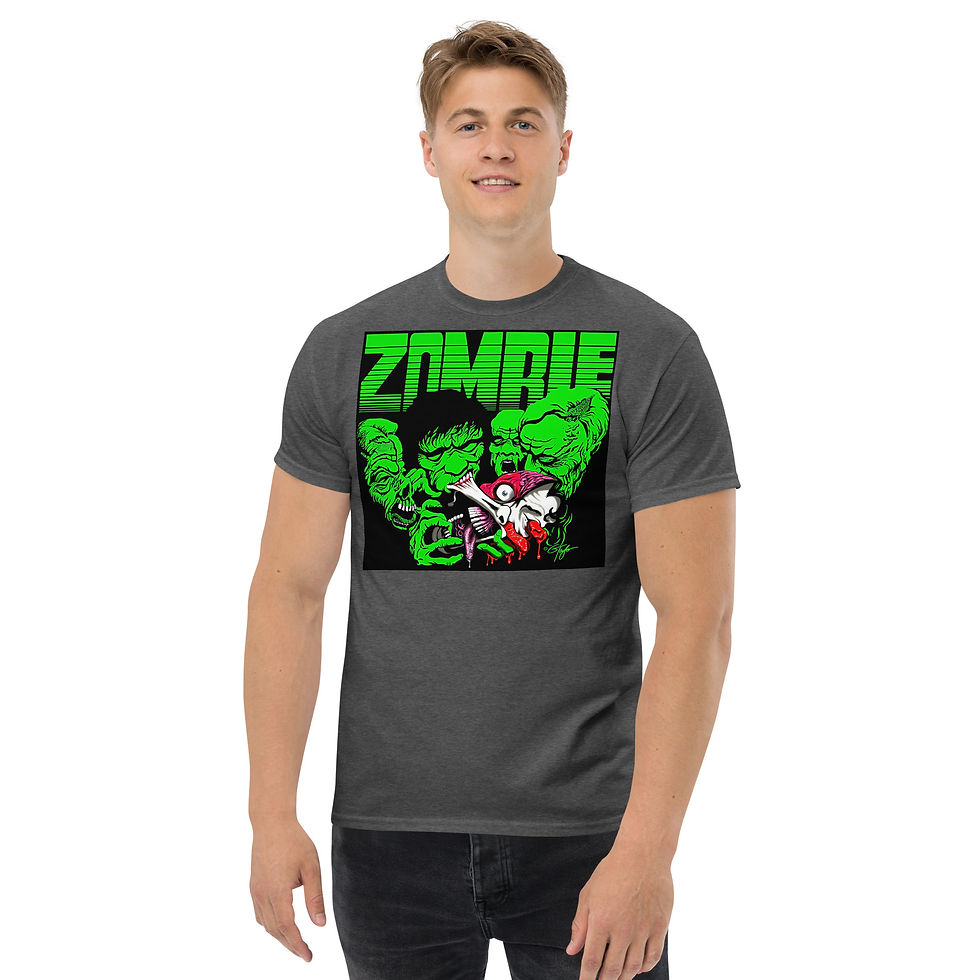 Thumbnail: ZOMBIE by artist GREGG TAYLOR on classic tee