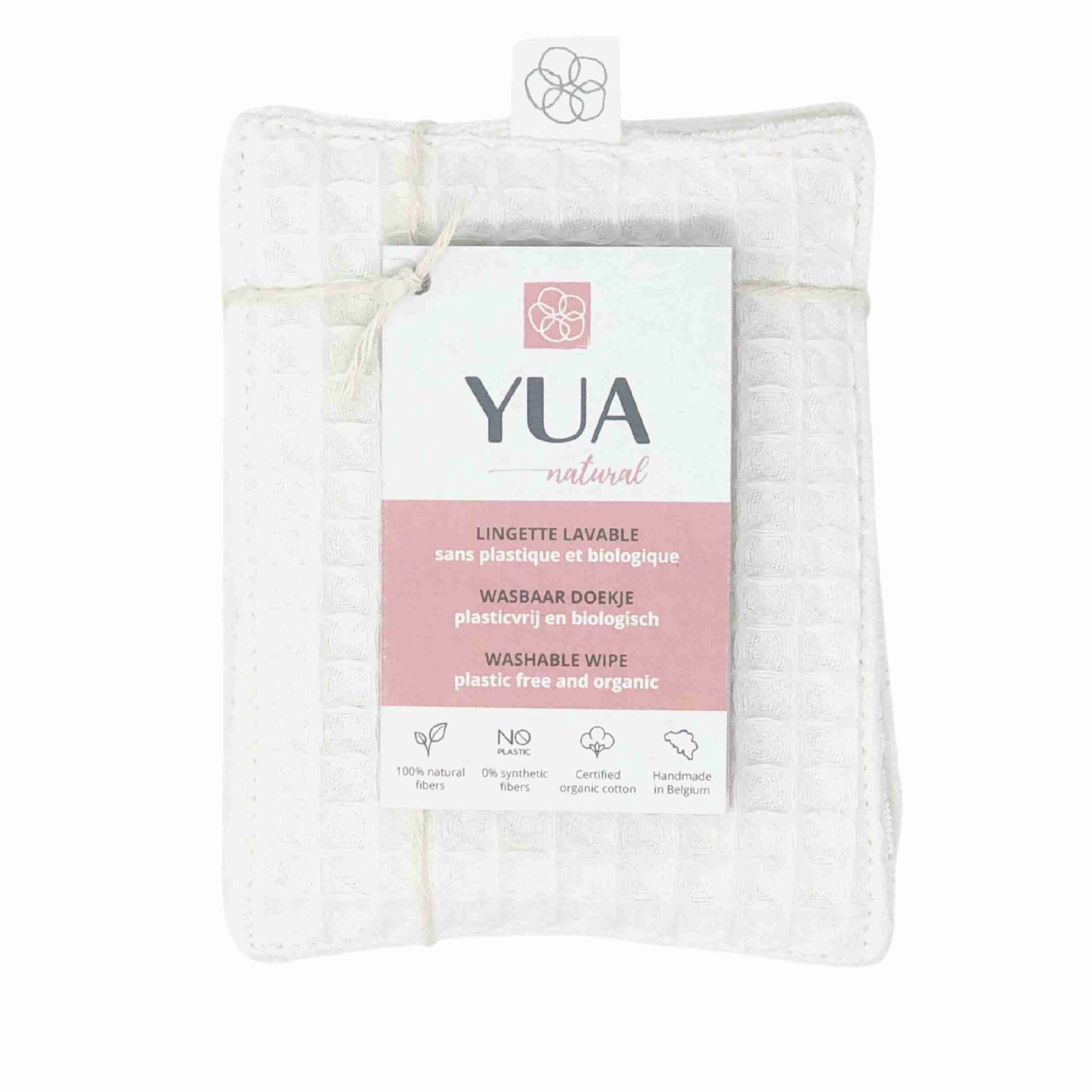 Lingettes lavables x4
