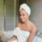 Miniature : Serviette de bain paréo - écru