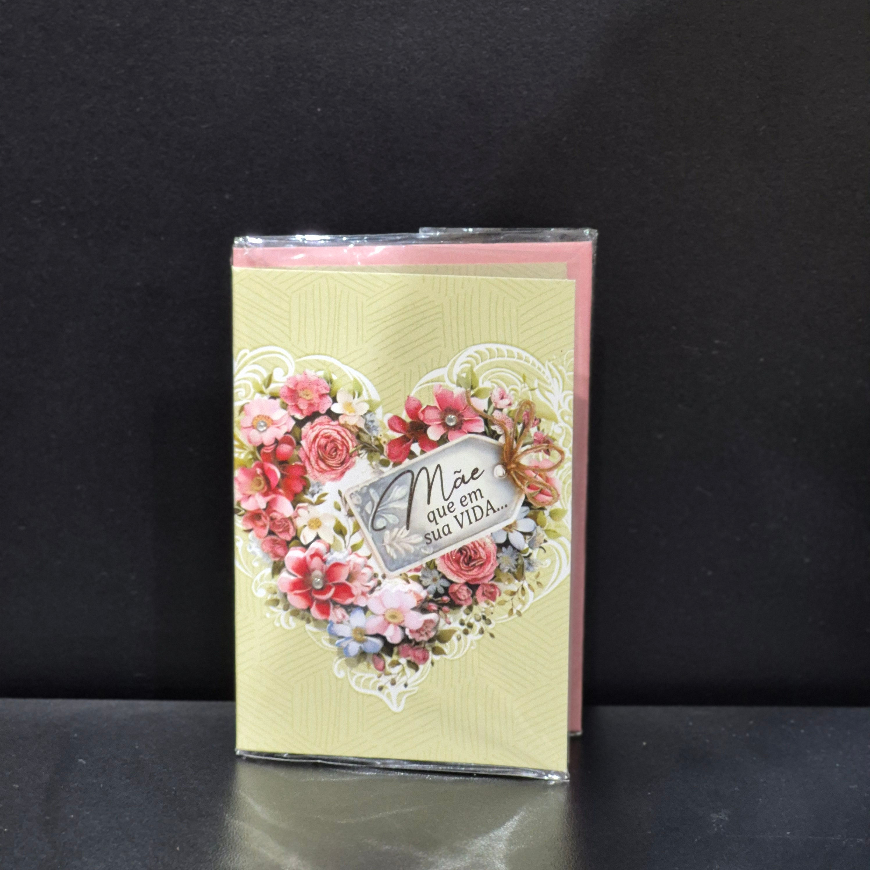 Cartão Especial para Mãe “Mãe que em Sua Vida”