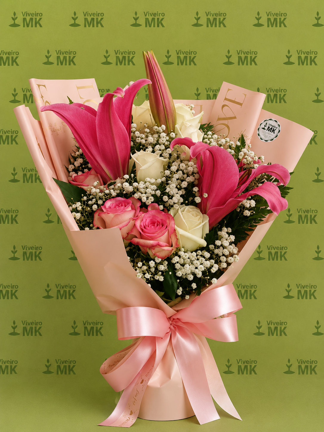 Buquê de Lírio Rosa N2