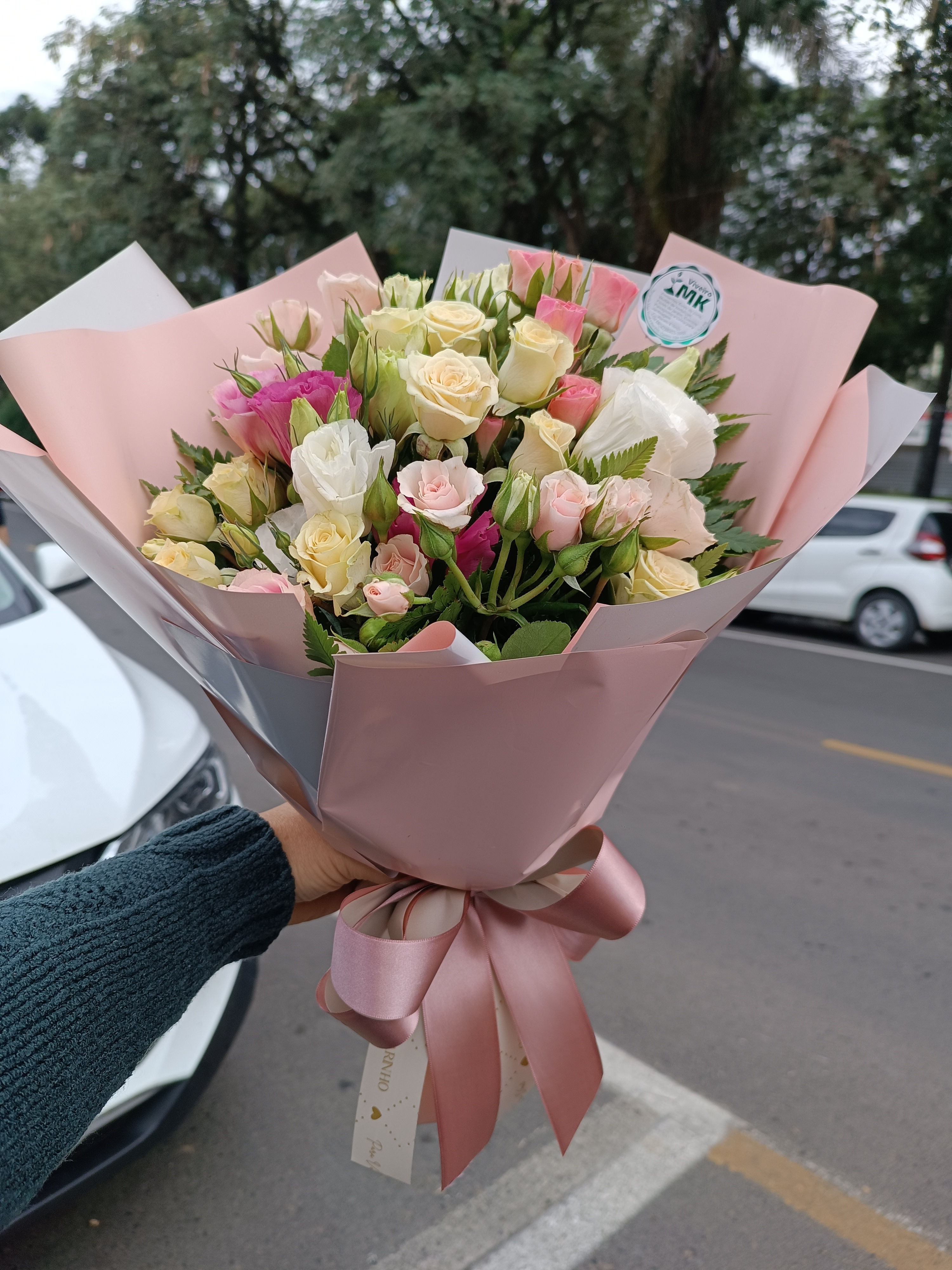 Buquê Romântico Rosas