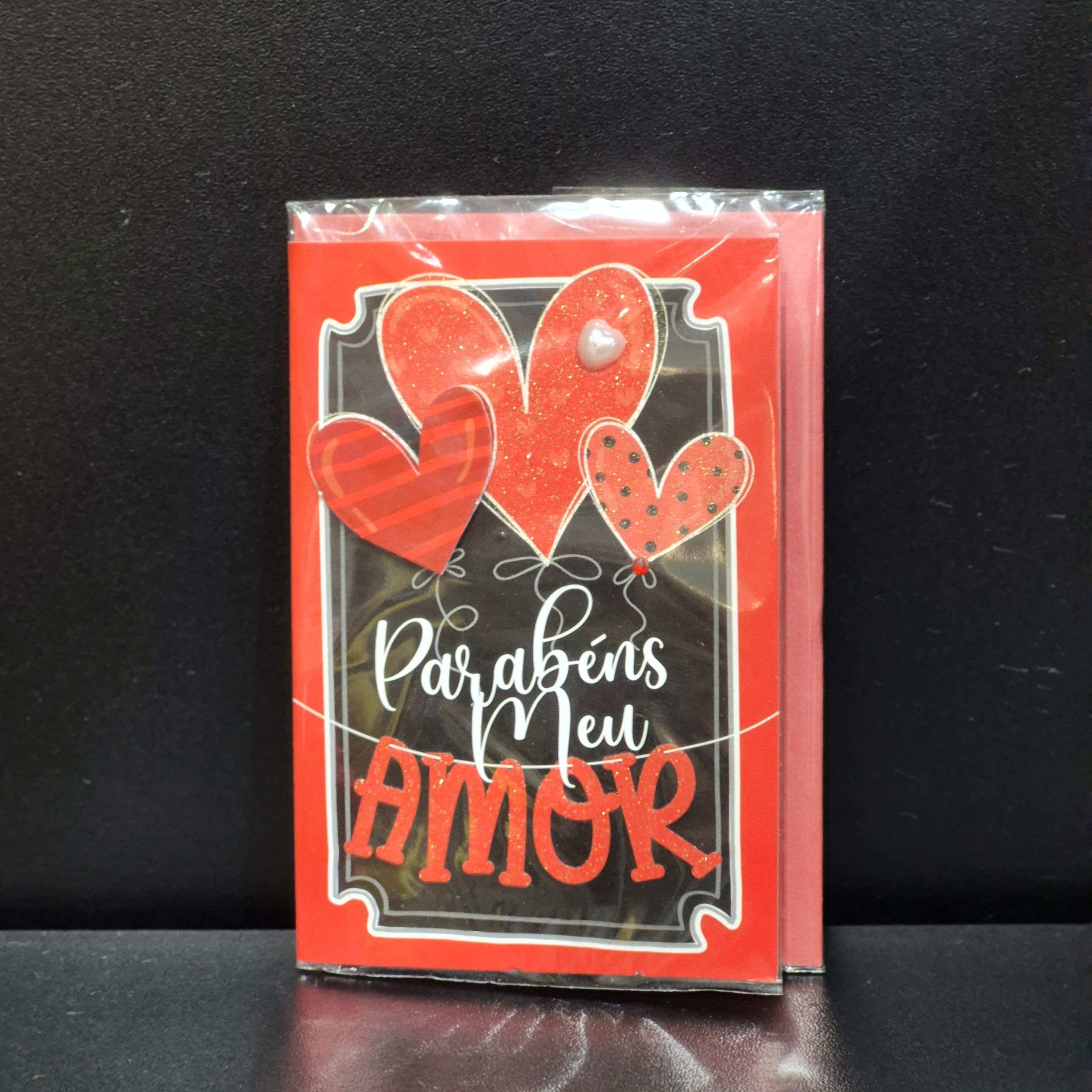 Cartão “Parabéns Meu Amor”