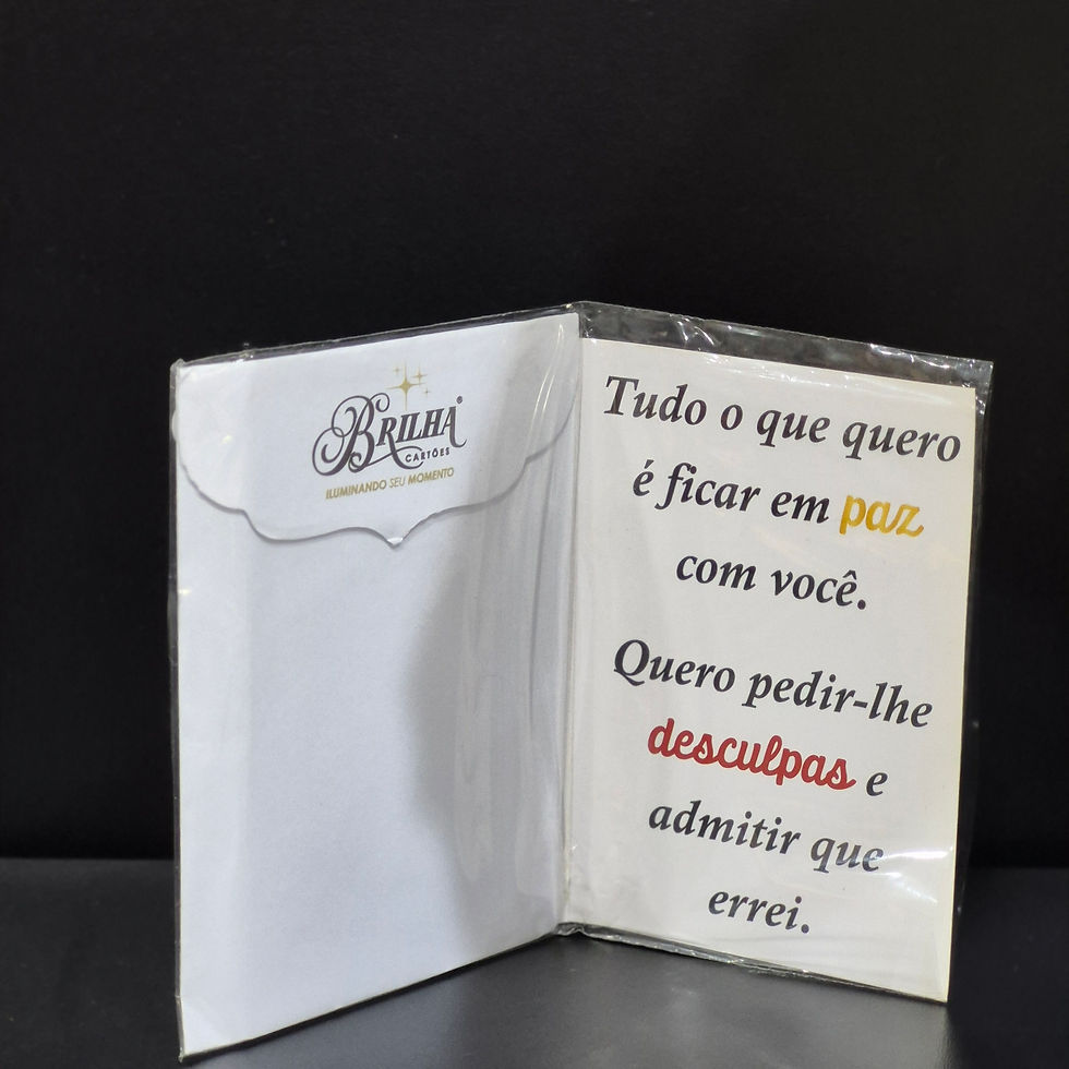 Miniatura: Cartão “Pedido de Desculpas com Rosa”