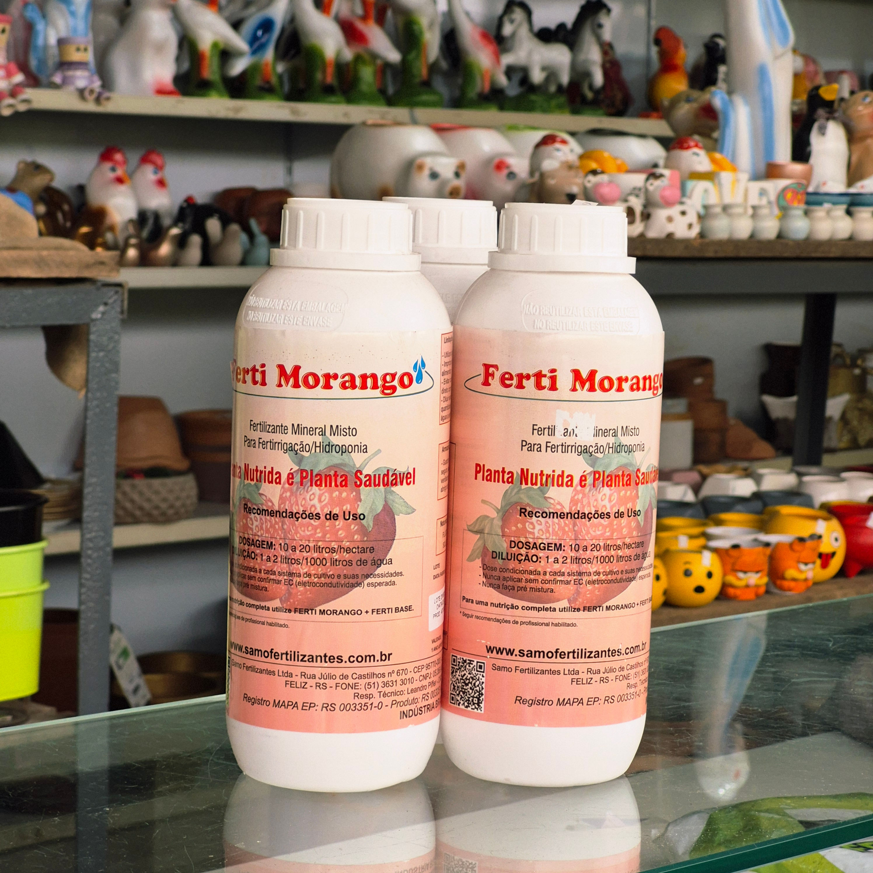 Ferti Morango Fertilizante Mineral Misto para Fertirrigação/Hidroponia