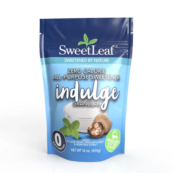 Indulge (Allulose, Stevia, Monk Fruit) Granular Sweetener (16oz)