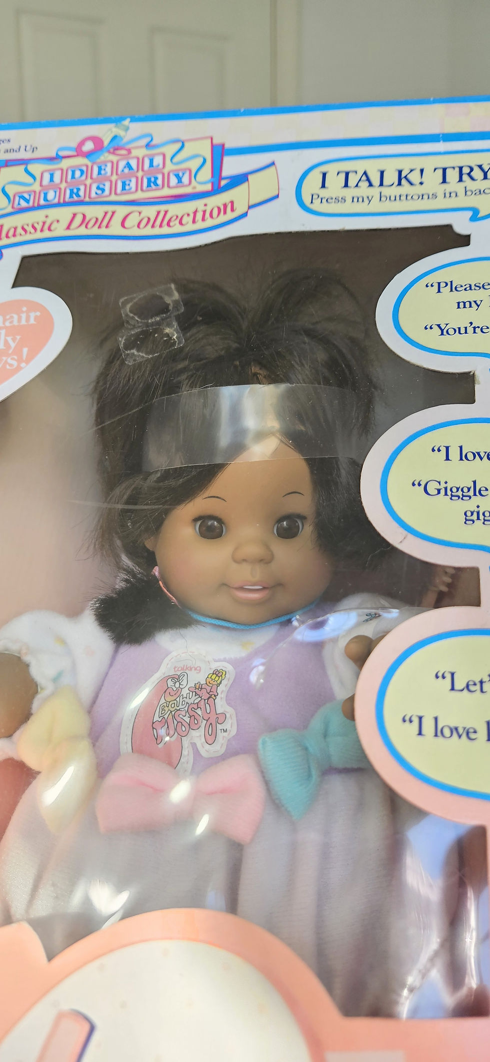 Thumbnail: 1991 'Ideal Nursery' Ethnic *Baby Crissy* NIB