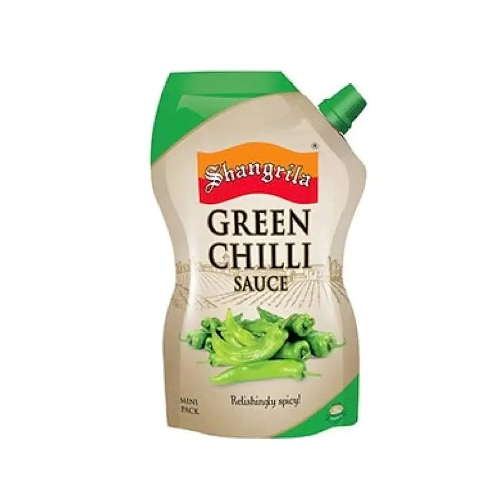 Shangrila Sauce Green Chilli Pouch 400g