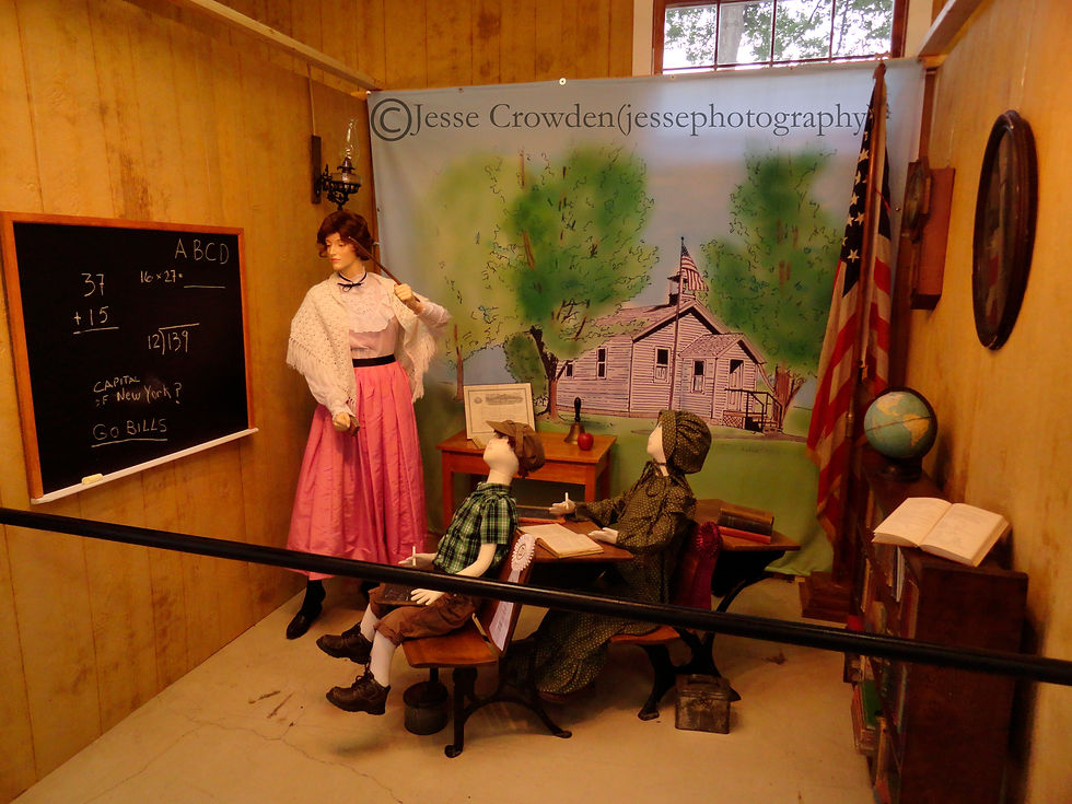 School Setting Historical Building