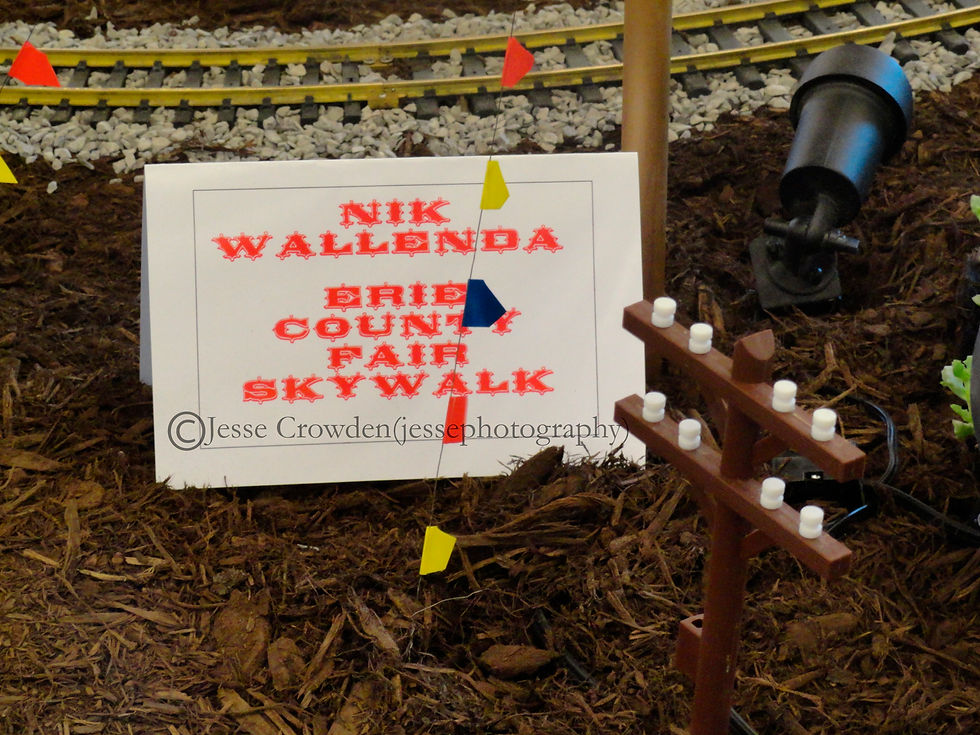 Nik Wallenda Sign and Tracks