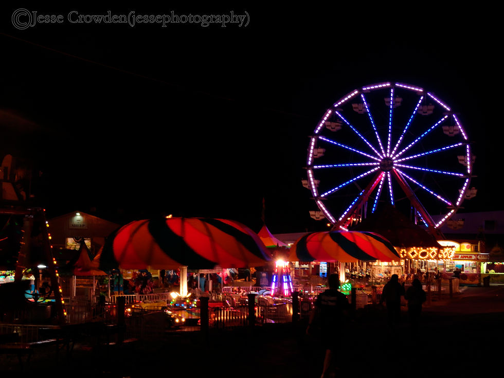 Kids Ferris Wheel and Rides