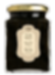 a jar of dark black soap