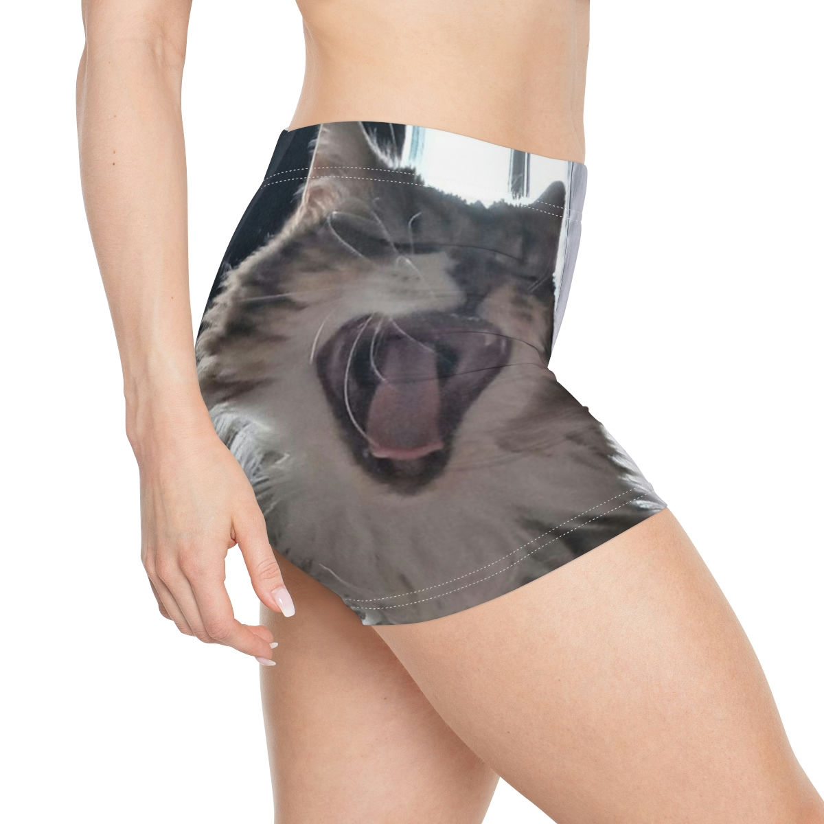 Biking Shorts (AOP) - BAD Kitty by 5309 Designs