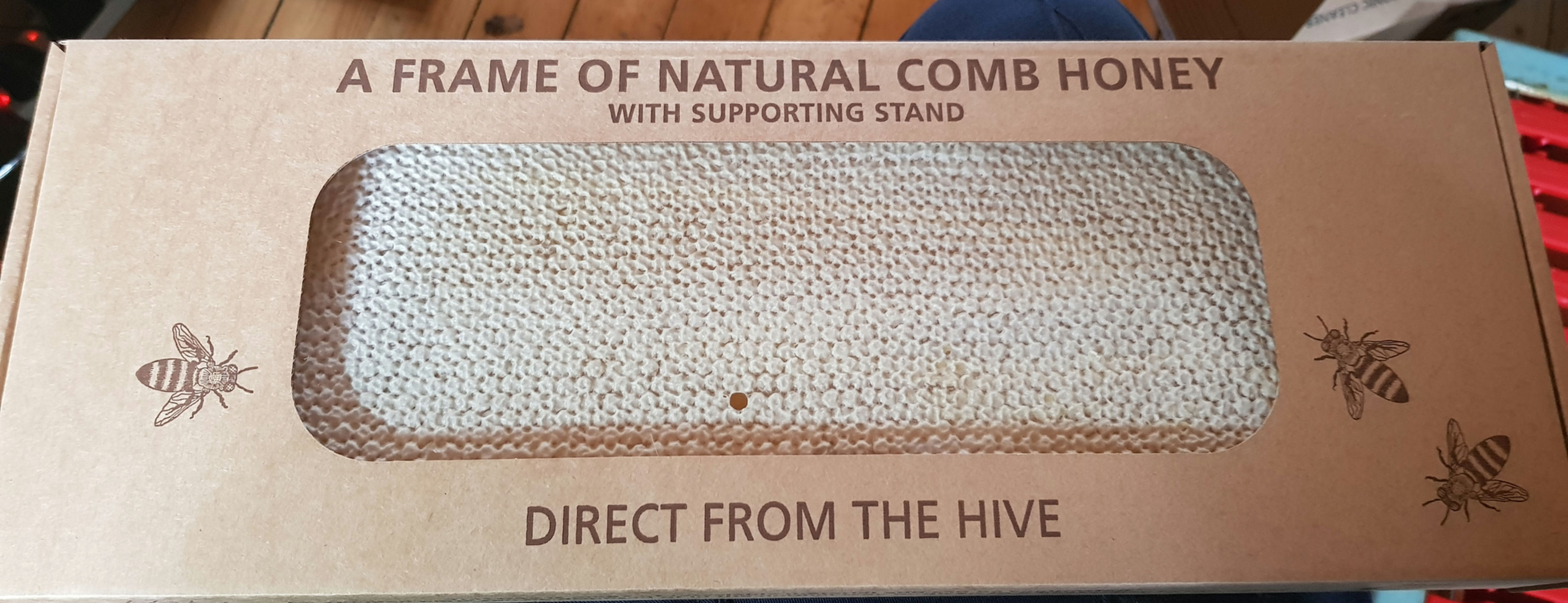 Full frame of honeycomb