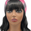 Thumbnail: Fuchsia Charcoal Tie-Dye Beanie Style Bonnet, Slouchy Beanie, Beanie Hat