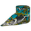 Thumbnail: Teal Snake African Print Self-Tie Headband, Motorcycle Headband, Head Tie, Scarf