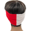 Thumbnail: Red/White Wide Crossover Headband, Boho Headband, Workout Headband