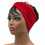 Thumbnail: Red Wide Crossover Headband, Boho Headband, Workout Headband, Loc Wrap