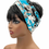 Thumbnail: Paint Splatter Pull-on Crossover Headband, Boho Headband, Bandana, Loc Wrap