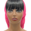 Thumbnail: Hot Pink Beanie Style Bonnet, Long Beanie, Slouchy Beanie, Beanie Hat