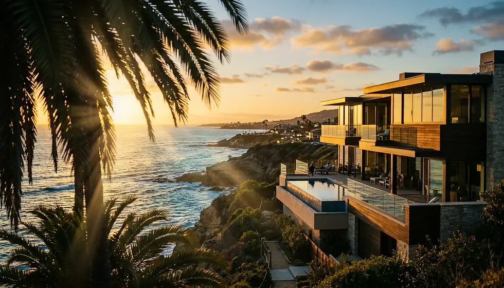 Modern luxury property in San Diego representing professional property management services for STR owners