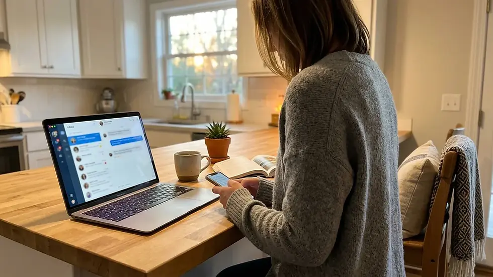 Human review layer for automated messaging for vacation rental guest communication