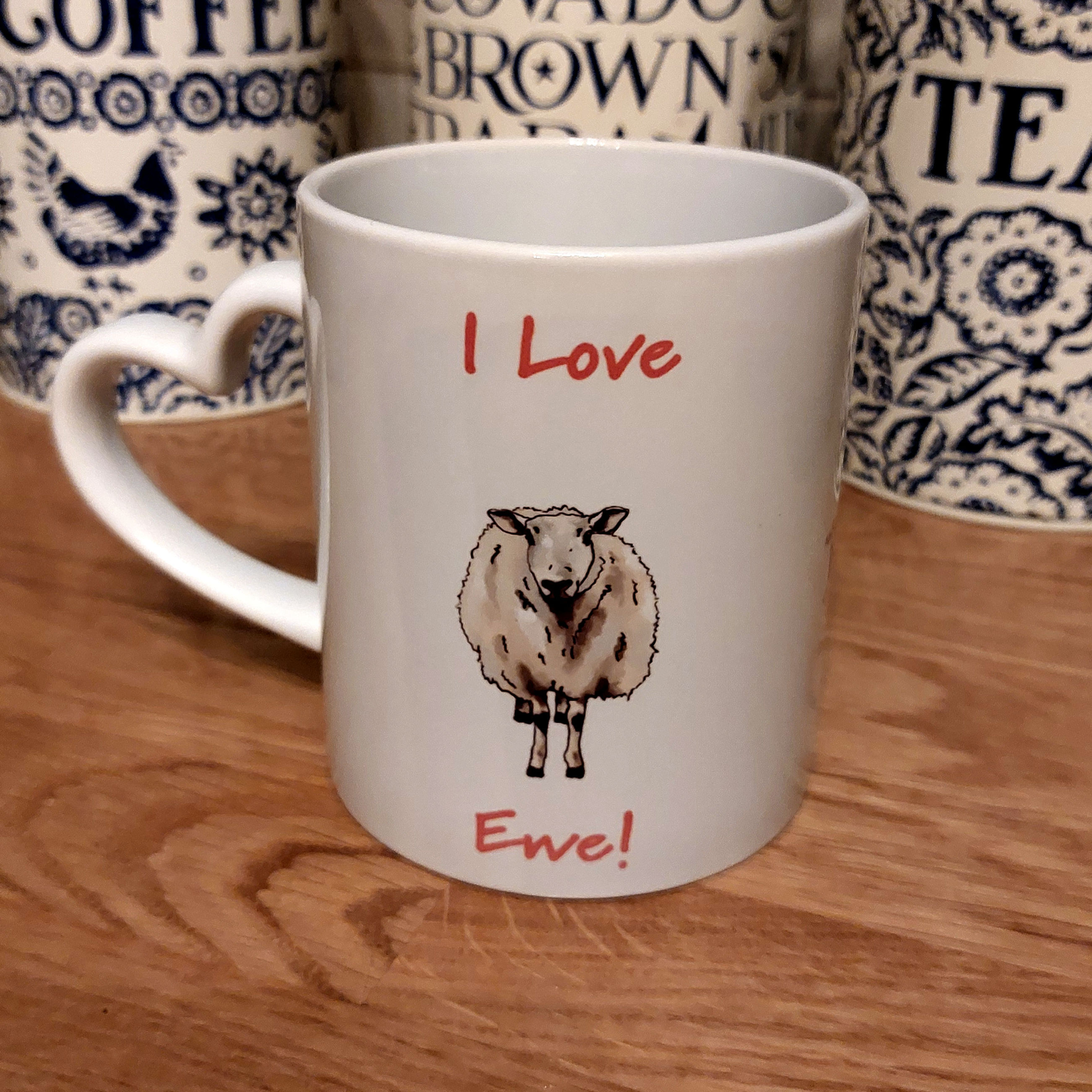 I Love Ewe mug