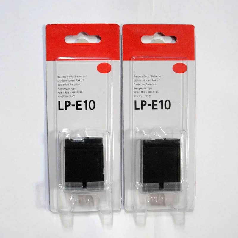 LP-E10 LP E10 LPE10 Camera Battery For Canon EOS 1100D 1200D 1300D Kiss X50 X70
