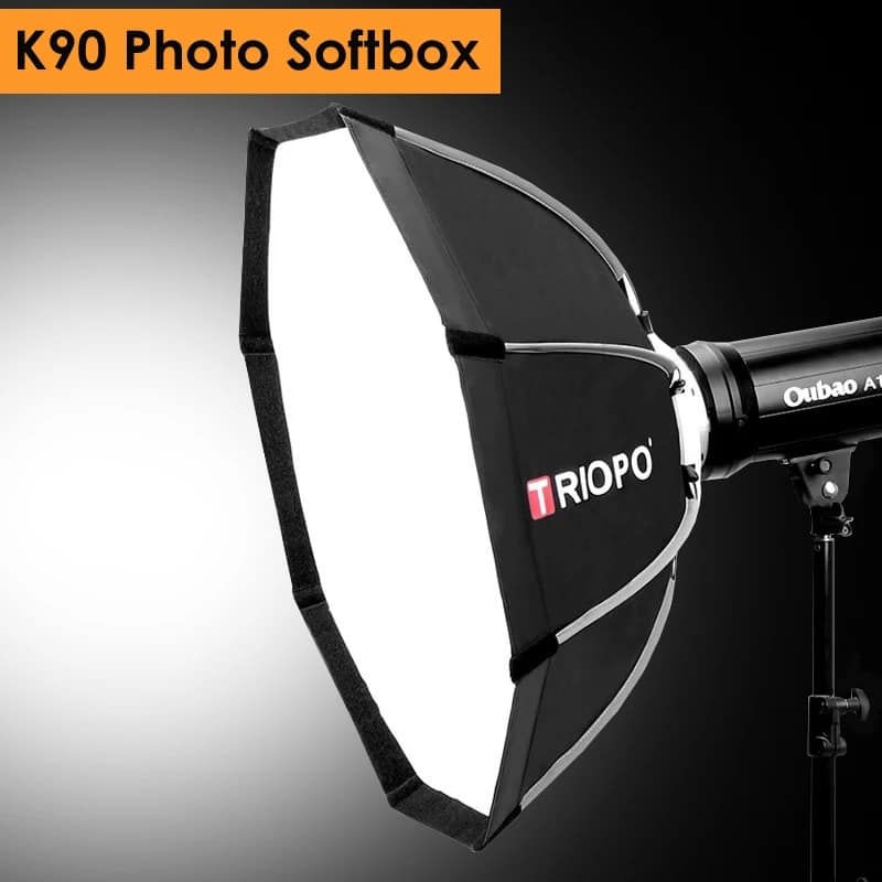 Triopo 90cm Photo Portable Outdoor Speedlite Octagon Umbrella Softbox