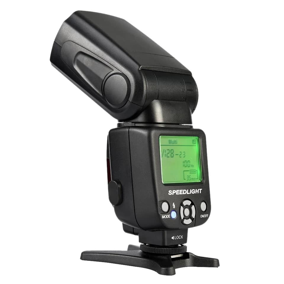 Thumbnail: Triopo TR-950 Flash Light Speedlite Universal For Fujifilm Olympus Nikon Canon 6