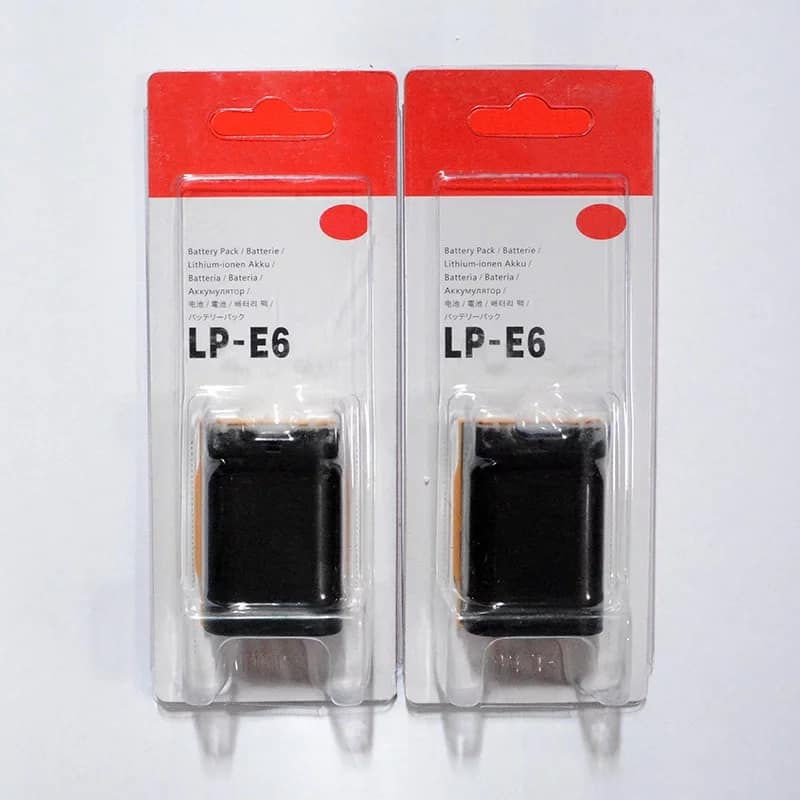 LP-E6 LP E6 LPE6 Battery For Canon EOS 5D Mark II III IV EOS 5DS 5DSR 6D