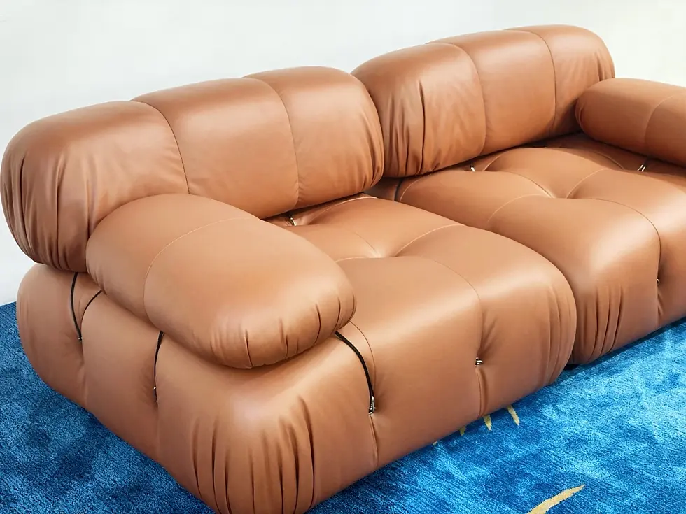 Thumbnail: Mario Bellini Custom Sectional Two Seater SofaSet