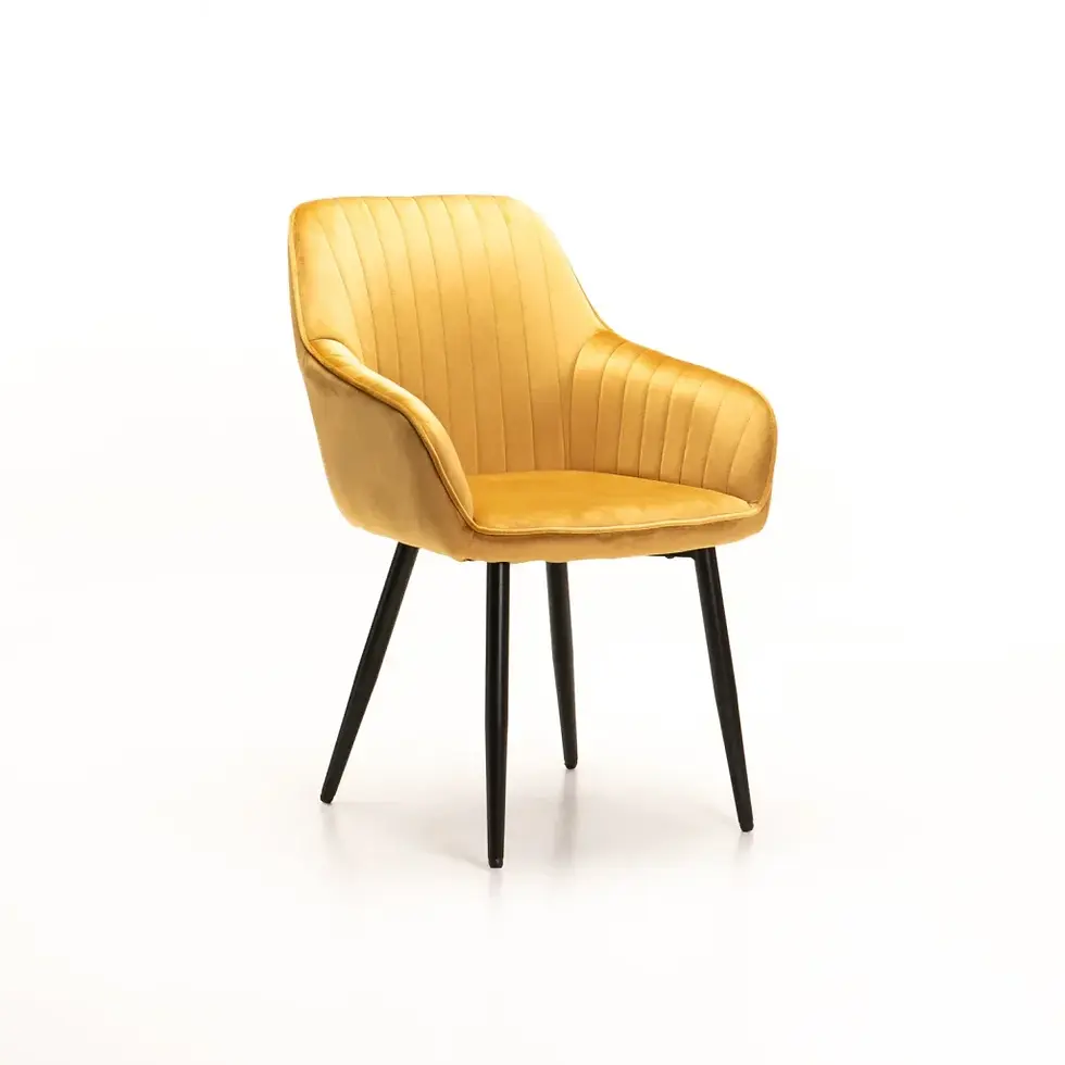 Thumbnail: ROCCO VELVET DINING CHAIR