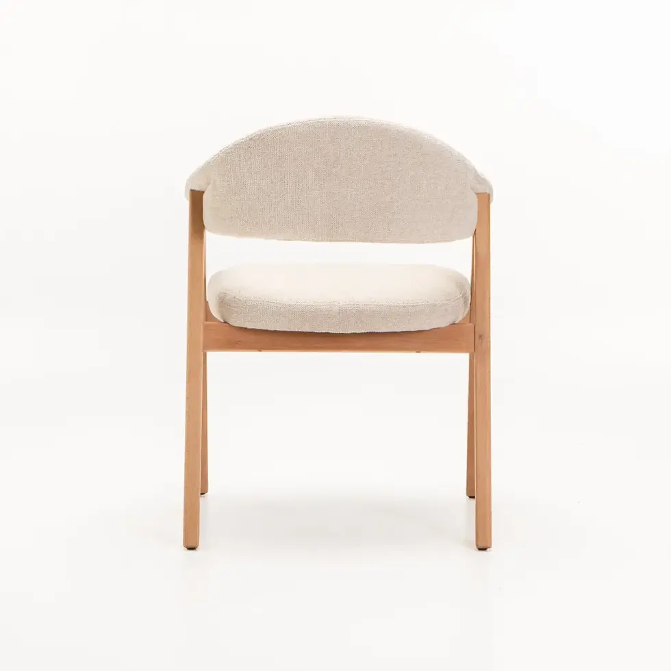 Thumbnail: ALORA WOODEN DINING CHAIR - NATURAL LEG