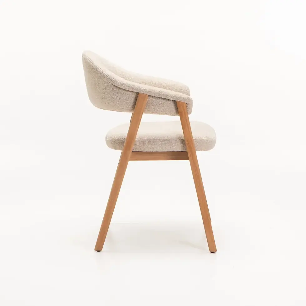 Thumbnail: ALORA WOODEN DINING CHAIR - NATURAL LEG