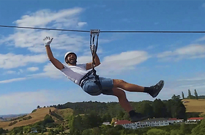 Waitomo Caves 1-Kilometer-Long Zipline Tour