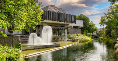 Christchurch Town Hall Fountain