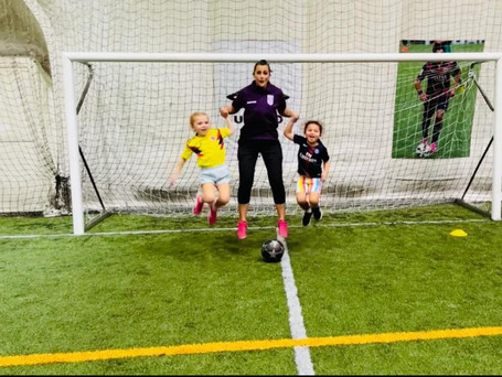 Indoor training session with our little ones @ Koora Dome