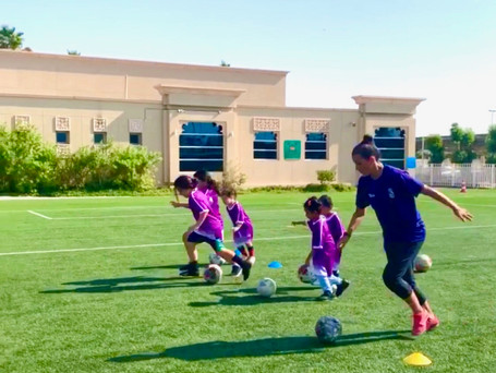Fun satruday morning with our Juniores @ Lycee Francais International - Academic City
