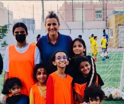Look at these beautil smiles!
Happy girls @ International Academic School - Al Warqa
