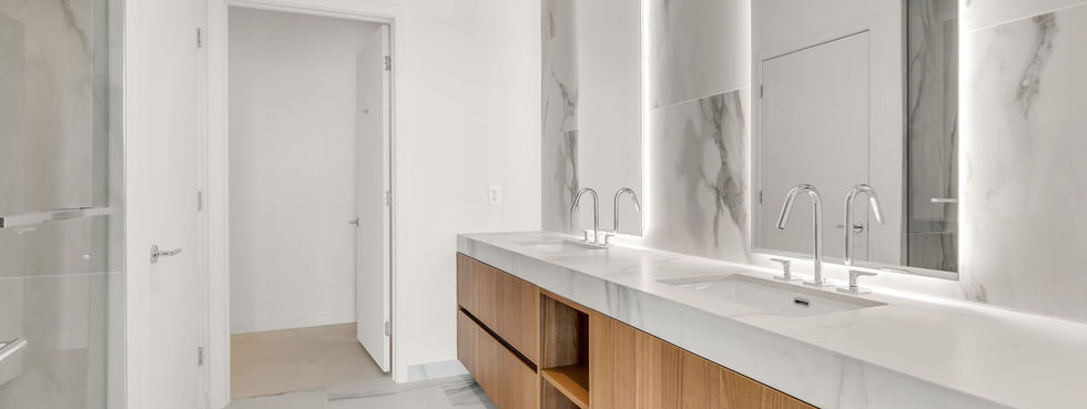Primary Bathroom at Casa Bella Residences 706, 1400 Biscayne Blvd, Miami