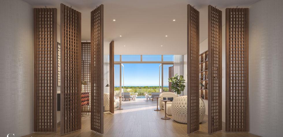 Spa relaxation room at Sage Intracoastal Residences Fort Lauderdale